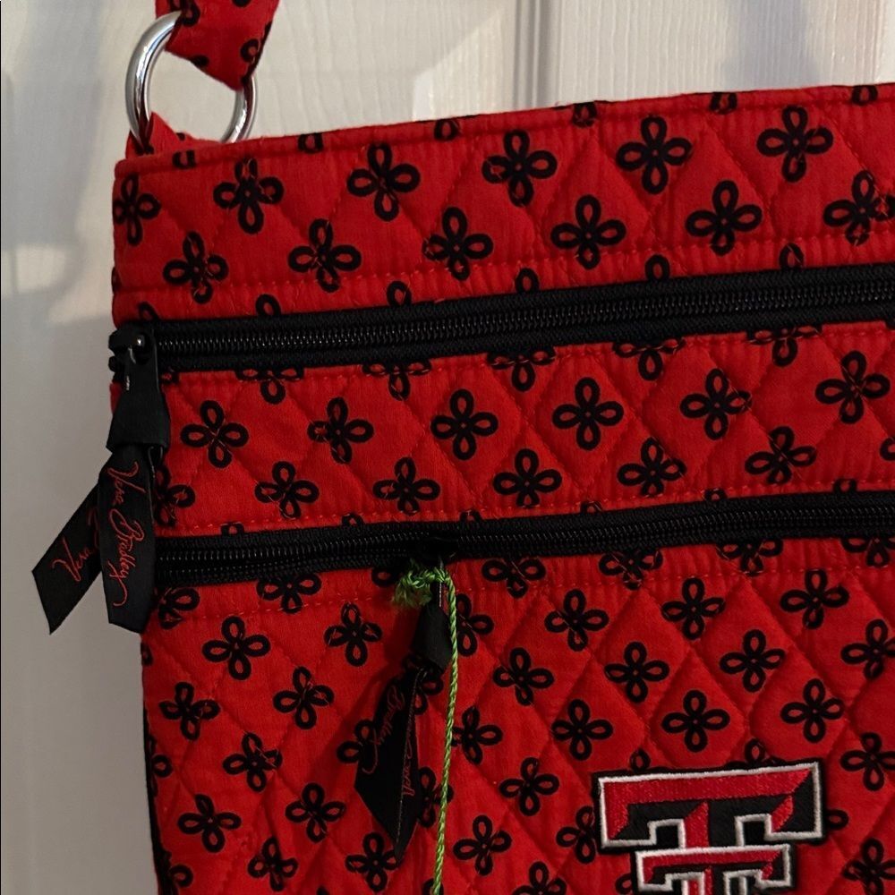 Texas Tech Red Patterned Crossbody Bag - Picture 4 of 8